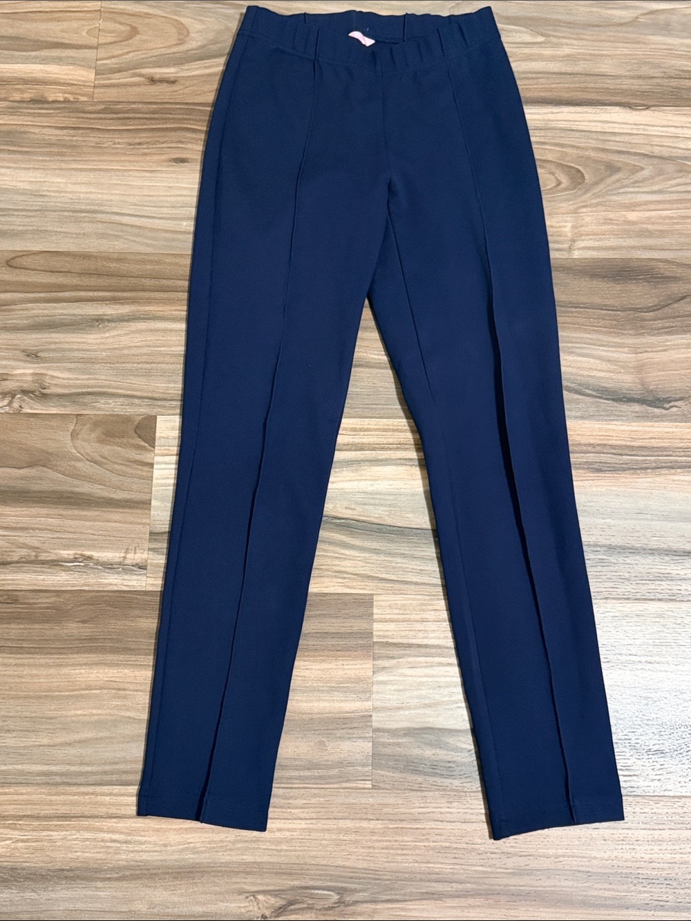 Lilly Pulitzer Navy Skinny Travel Pants Stretch Ponte Knit Women’s Sz. S